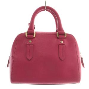FURLA ハンドバッグ ショルダー 2WAY レザー ロゴ ゴールド金具 ピンク /XZ GY18