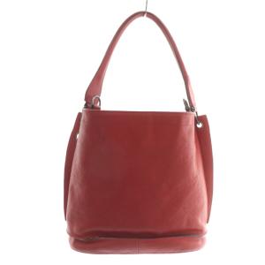 Longchamp 3D ショルダーバッグ ハンドバッグ 2WAY レザー ワンハンドル 赤 レッド /XZ GY18