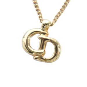 Christian Dior ブレスレット アクセサリー ロゴ タイチェーン ゴールド色 GY18 /MQ OH