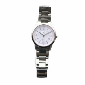CITIZEN クロスシー 9613-T002391 腕時計 ウォッチ クォーツ デイト カレンダー付き ロゴ シルバー色
