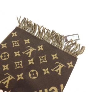LOUIS VUITTON Supreme コラボ MP1891 モノグラム エシャルプ マフラー