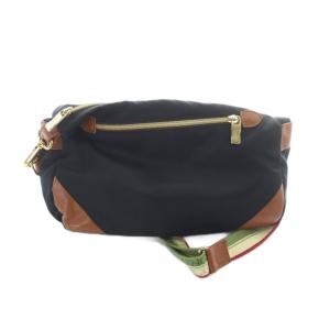 Orobianco ショルダーバッグ 斜めがけ ロゴ ナイロン 黒 ブラック GY11 /MQ