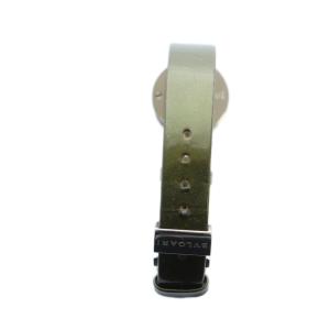 BVLGARI B-zero1 D185964 腕時計 クォーツ レザーベルト 12Pダイヤ シェル文字盤