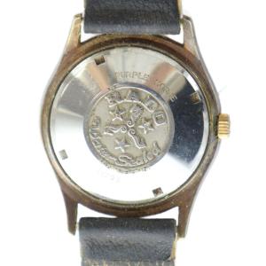 RADO purple horse 腕時計 手巻き デイト カレンダー付き レザーベルト