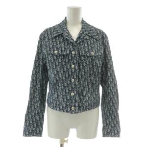 BOUTIQUE トロッター デニム ジャケット オブリーク ロゴ 38