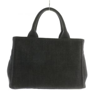 PRADA カナパ トートバッグ 2WAY デニム ブラック