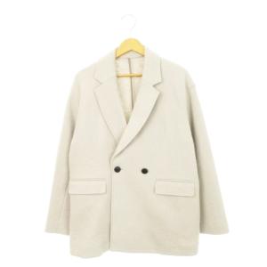 アッシュク テーラー ジャケット ダブル ウール グレージュ 3525-147-1659 /AH11 GY17