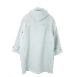 GLOVERALL ダッフルコート ロング フーディ トグルボタン M 青 ブルー /AO11 GY17