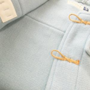 GLOVERALL ダッフルコート ロング フーディ トグルボタン M 青 ブルー /AO11 GY17
