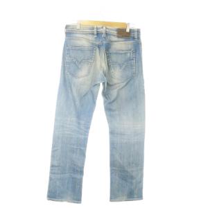 DIESEL LARKEE-RELAXED デニムパンツ ジーンズ ストレート ストレッチ ボタンフライ ウォッシュ加工