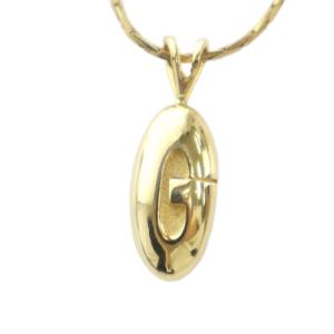 ネックレス アクセサリー ペンダント ロゴ ゴールド色 GY18 /MQ