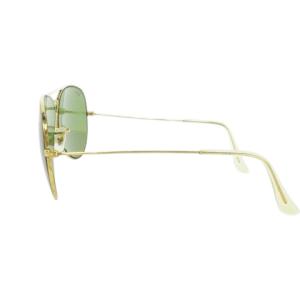 Ray-Ban B&L サングラス アイウェア メタルフレーム ティアドロップ ダブルブリッジ ゴールドカラー /AO3
