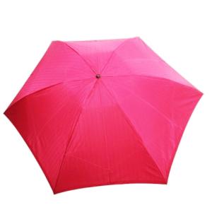 折りたたみ傘 アンブレラ 雨具 雨傘 ジャカード ストライプ YSLロゴ ローズ ピンク /CK1 GY18