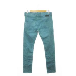 DIESEL KROOLEY-NE デニムパンツ ジョグジーンズ スキニー ストレッチ イージー 28 青緑 グリーン