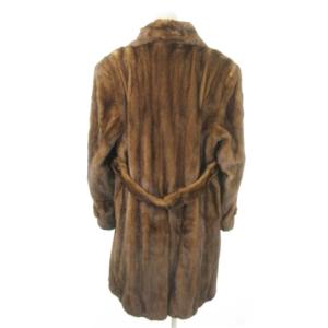 SAGA MINK 銀サガ ファーコート ミンク L ブラウン