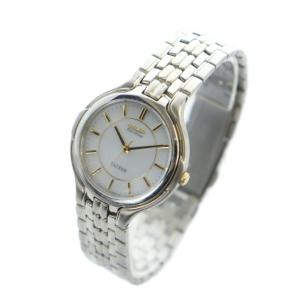 CITIZEN A780-H24474 EXCEED エクシード 腕時計 ウォッチ エコドライブ ロゴ シルバー色 GY18