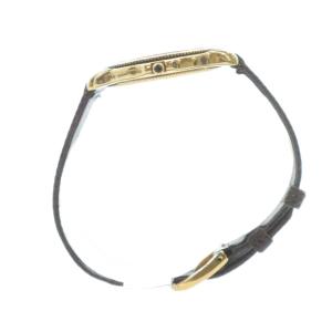 SEIKO 8N41-6180 ドルチェ 腕時計 クォーツ ローマン ラウンド レザーベルト ゴールドカラー