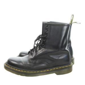 Dr.Martens 8ホール ショートブーツ スムースレザー 24cm 黒 ブラック 1460 /MN2 GY40