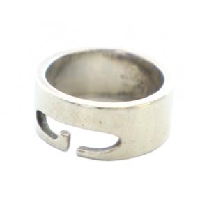 指輪 アクセサリー リング ロゴ Silver925 シルバー色 GY18 /MQ OH