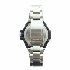 CASIO G-SHOCK GST-B100 腕時計 クォーツ 黒文字盤 カレンダー付き デイト シルバーカラー