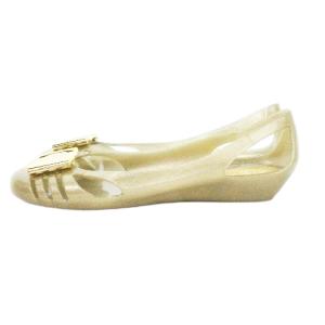 Salvatore Ferragamo VARA JELLY バレエシューズ フラットパンプス ラウンドトゥ ラバー グリッター ヴァラ ロゴプレート