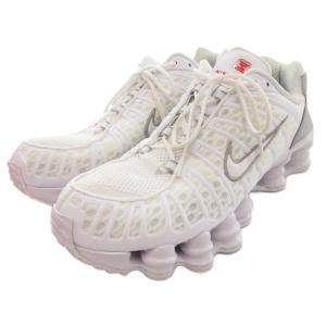 NIKE SHOX TL WHITE/WHITE-METALLIC SILVER-MAX ORANGE