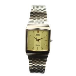SEIKO 9521-5170 ドルチェ 腕時計 クォーツ スクエア ゴールドカラー