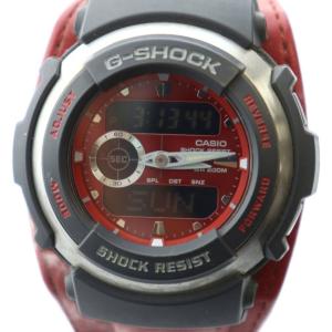 G-300L 腕時計 ウォッチ クォーツ アナデジ カレンダー付き ロゴ 黒 ブラック GY18 /MQ