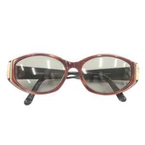 眼鏡 サングラス セルフレーム カラーレンズ ロゴ 茶色 ブラウン 黒 ブラック 31-8502 /XZ