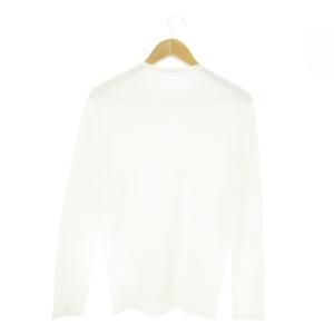 PRADA SPORT 長袖 Tシャツ ロンT クルーネック コットン ロゴ S 白 ホワイト 0000ET-C0051-00009