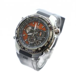 CASIO ジャンク品 EDIFICE EFE-500 腕時計 ウォッチ クォーツ クロノグラフ カレンダー付き シルバー色