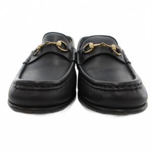 GUCCI ホースビットローファー 37.5 ブラック