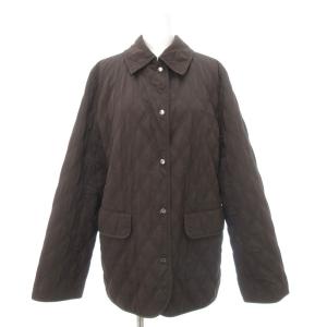 中綿 キルティング ジャケット 裏ノバチェック 9 ブラウン /UO GY18