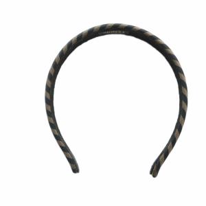 ペカン カチューシャ キャンバス 茶 ブラウン 黒 ブラック GY18 /MQ OH