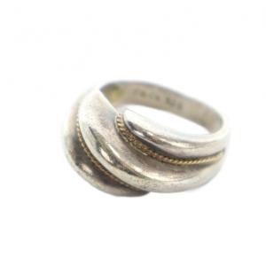 ツイスト リング Silver925 13号 シルバーカラー