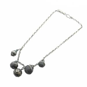 ガムランボール ネックレス シルバーカラー