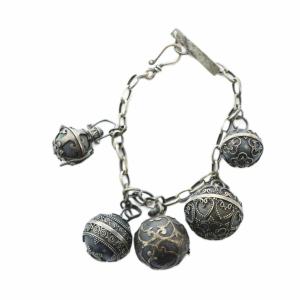 N.HOOLYWOOD ガムランボール ブレスレット シルバーカラー