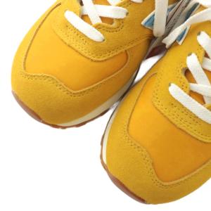 New Balance ML574SCB スニーカー US8 イエロー