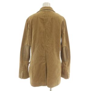 RALPH LAUREN テーラードジャケット ブレザー 太畝 コーデュロイ シングル 3B センターベント 3f L 茶色 ブラウン