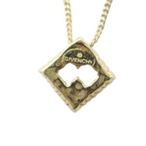 GIVENCHY ヴィンテージ ネックレス アクセサリー ラインストーン ゴールドカラー 金色 GY11 /MQ