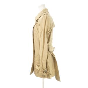 BURBERRY BLUE LABEL トレンチコート ミドル丈 コットン 共布ベルト 38 M ベージュ /AH12 GY11