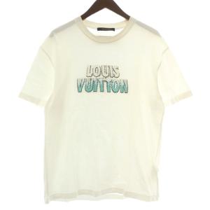 23AW エンブロイダード ビーズ Tシャツ M ホワイト RM232M