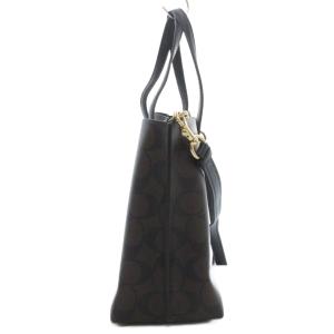 COACH C4250 シグネチャー 2WAY ハンドバッグ ブラウン
