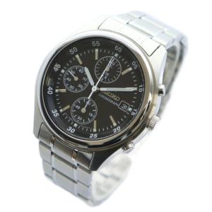 SEIKO 7T92-0CC0 腕時計 クォーツ 黒文字盤 カレンダー付き デイト シルバーカラー