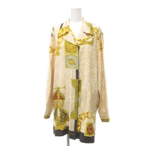 オールドセリーヌ ヴィンテージ シャツ シル 42 ベージュ