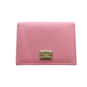 カードケース 小物入れ 名刺入れ レザー ロゴ ピンク GY11 /MQ