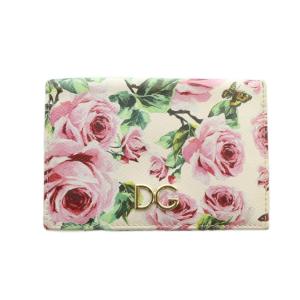 カードケース 名刺入れ ロゴ PVC 花柄 バラ柄 マルチカラー GY11 /MQ