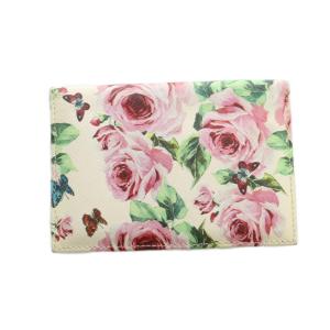 DOLCE&GABBANA カードケース 名刺入れ ロゴ PVC 花柄 バラ柄 マルチカラー GY11 /MQ