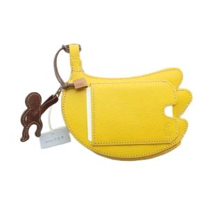IBIZA 小銭入れ コインケース 小物入れ レザー バナナ フルーツ 黄 イエロー GY11 /MQ
