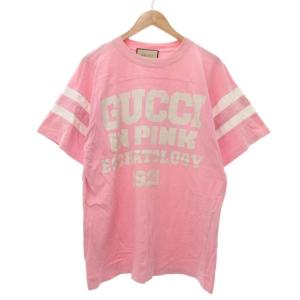 Tシャツ Eschatology プリント S ピンク 655459 XJDLY